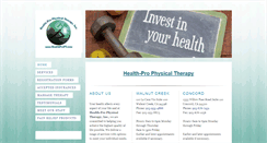 Desktop Screenshot of healthpropt.com